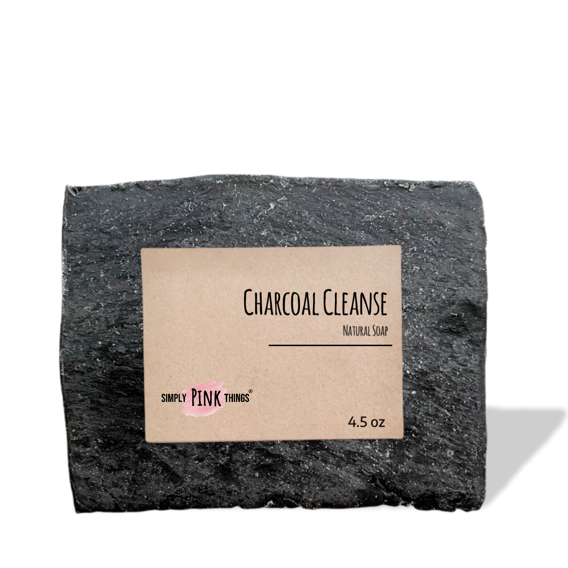 Charcoal Cleanse Natural Soap (4.5 oz.)