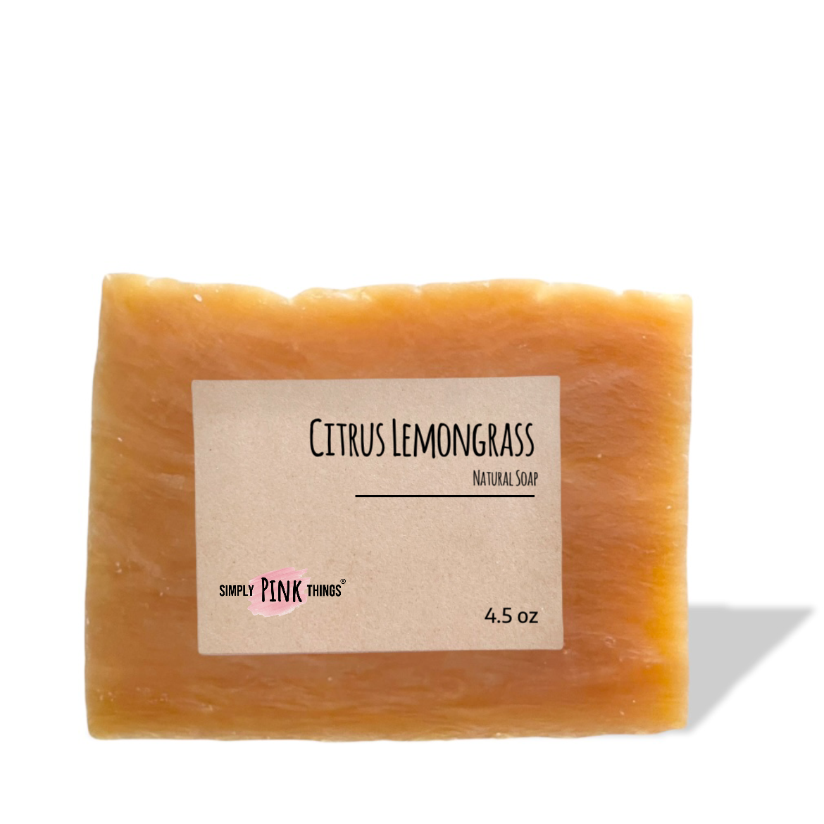 Citrus Lemongrass Natural Soap (4.5 oz.)
